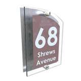 Arched home signs A5