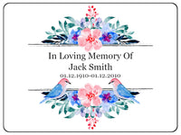 2274 Custom Personalised Memorial Funeral Grave Metal Aluminium Sign Plaque