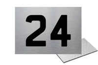 4D1 Custom Personalised Door House Post Box Number Aluminium Metal Plaque Sign