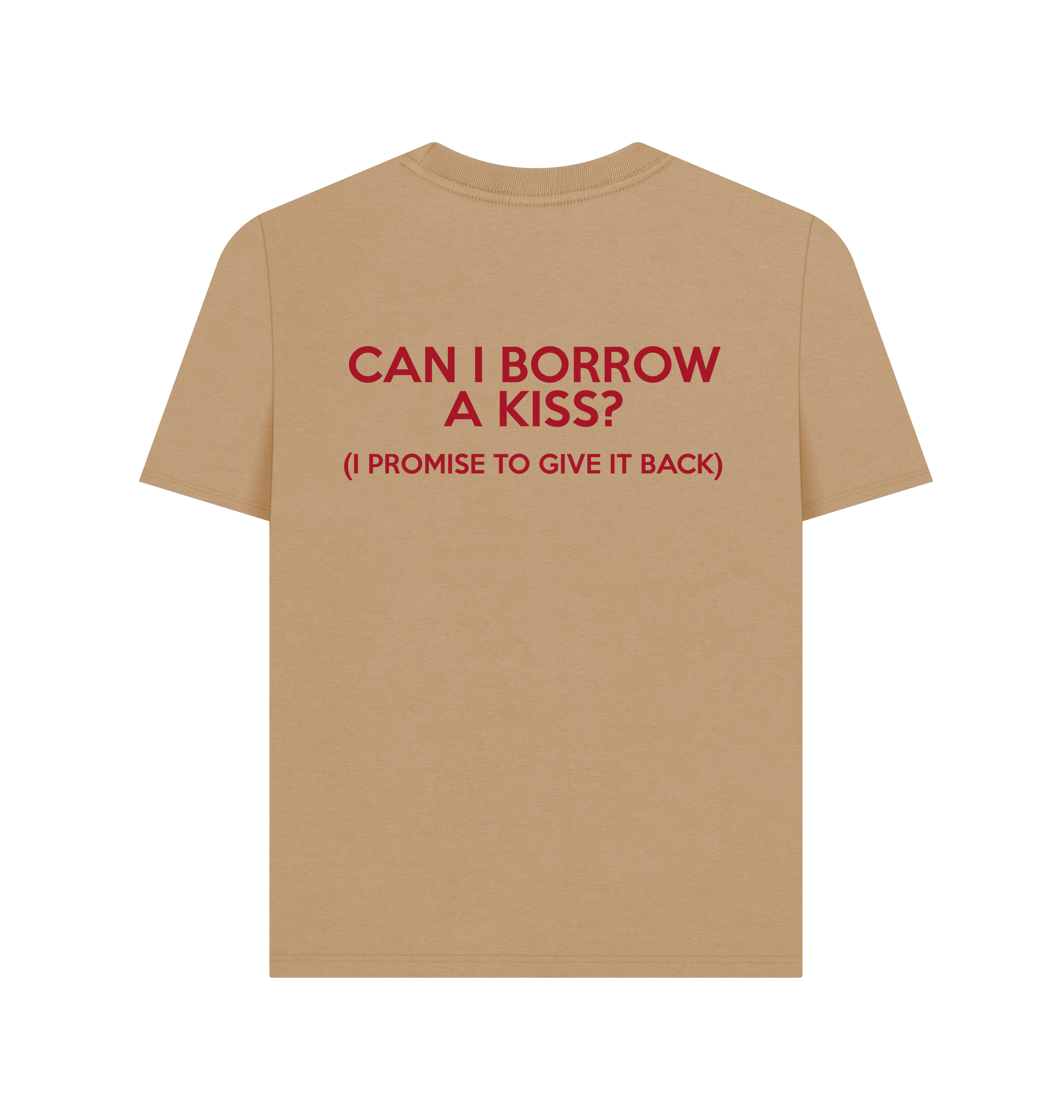 Sand Printed T-shirt Back