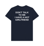 Navy Blue Printed T-shirt Back