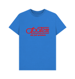Bright Blue Printed T-shirt Front