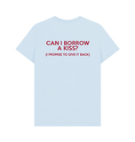 Sky Blue Printed T-shirt Back