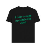 Black Printed T-shirt Back