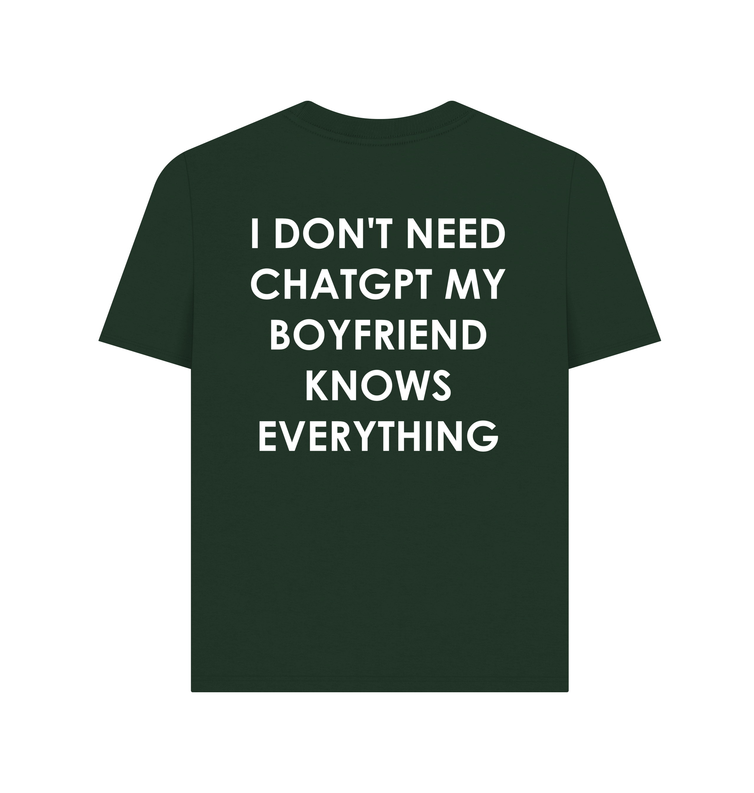 Evergreen Printed T-shirt Back