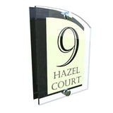 Arched home signs A5