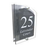 Arched home signs A5