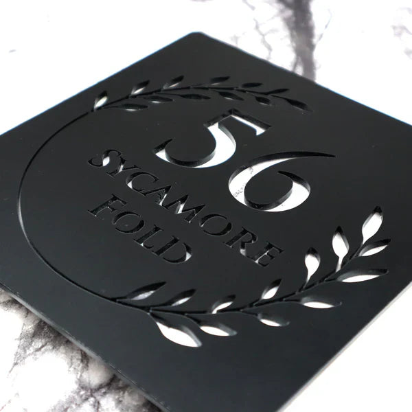 Decorative S1 home signs A5