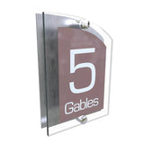 Arched home signs A5