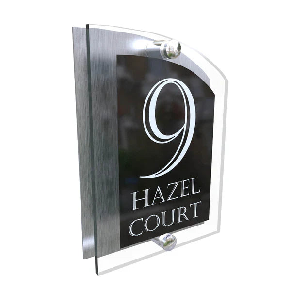 Arched home signs A5