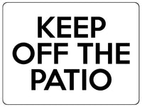 S087 Keep Of The Patio Door Gate House Office Sticker Vinyl