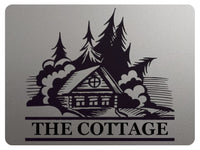 2319 The Cottage Door Gate Farm Address House Metal Aluminium Plaque Sign