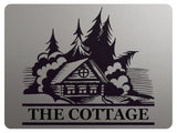 2319 The Cottage Door Gate Farm Address House Metal Aluminium Plaque Sign