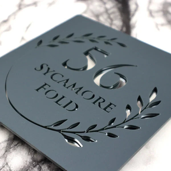 Decorative S1 home signs A5