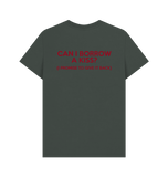 Dark Grey Printed T-shirt Back