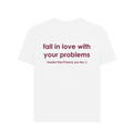 White Printed T-shirt Back
