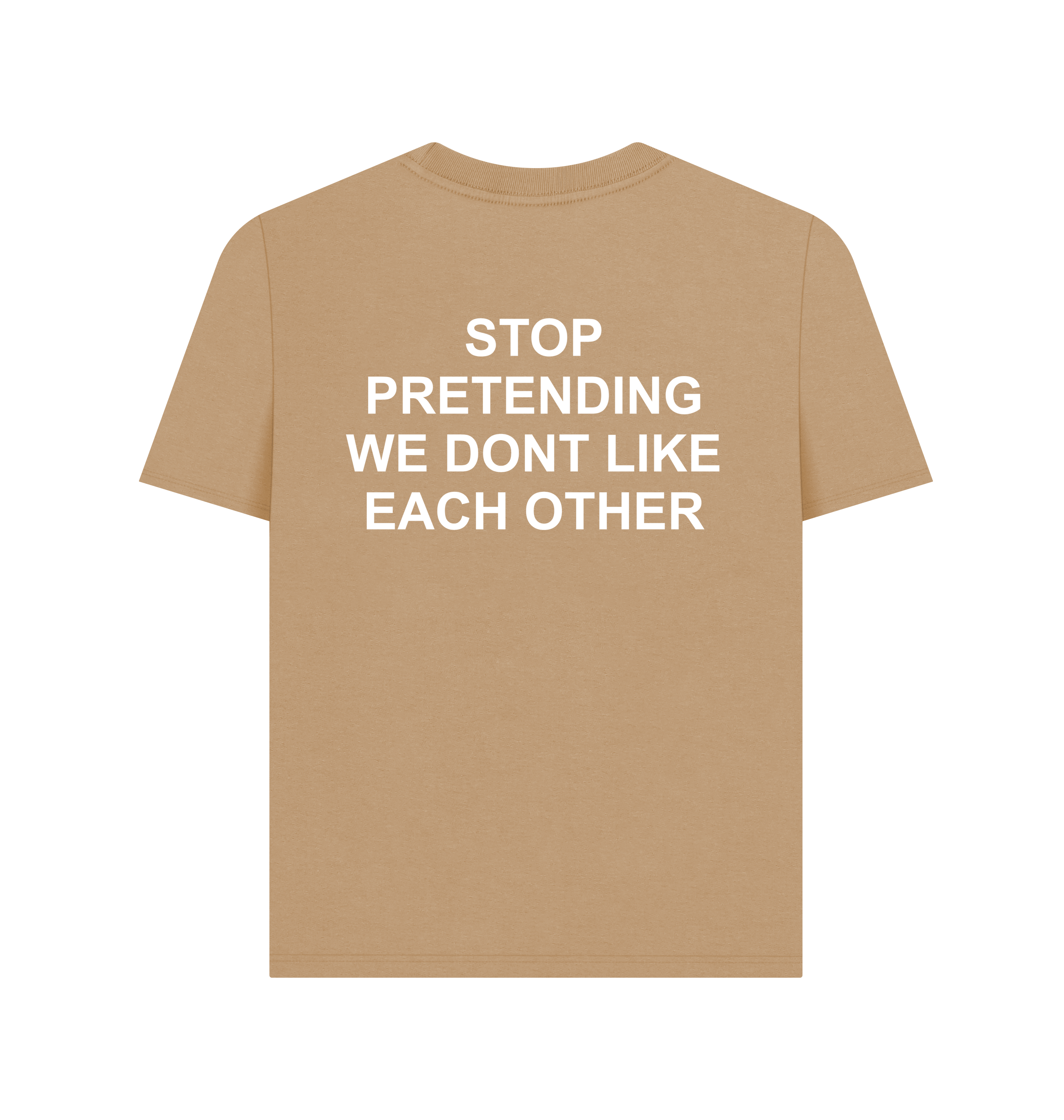 Sand Printed T-shirt Back