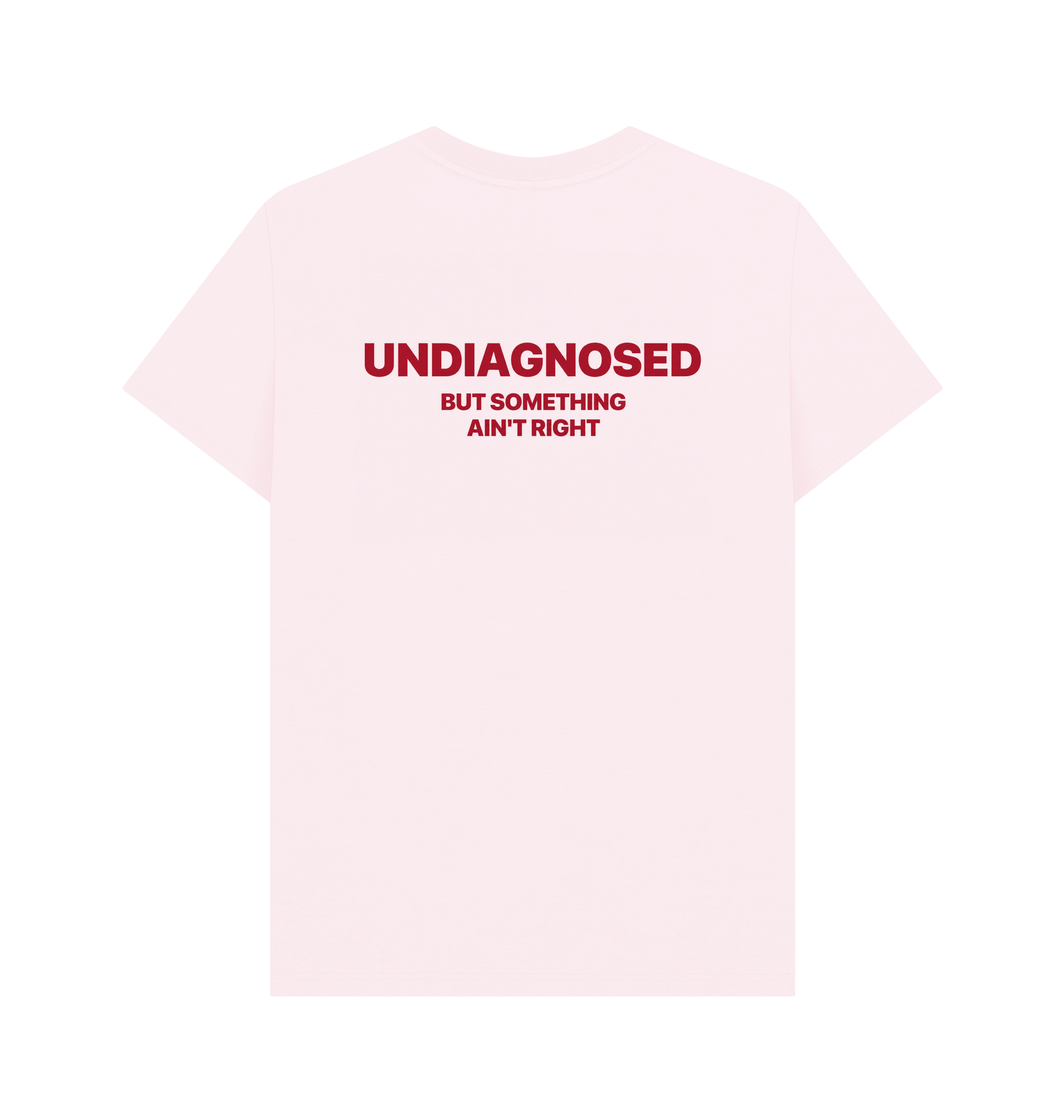 Pink Printed T-shirt Back