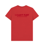 Red Printed T-shirt Back