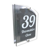 Arched home signs A5