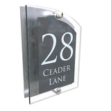 Arched home signs A5