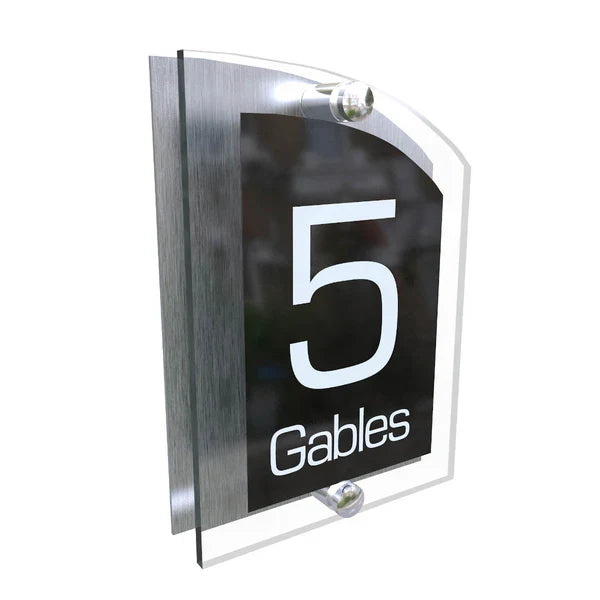 Arched home signs A5