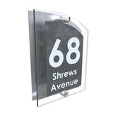 Arched home signs A5