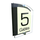 Arched home signs A5
