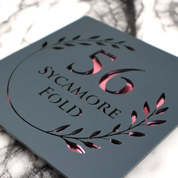 Decorative S1 home signs A5