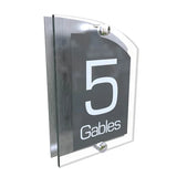 Arched home signs A5