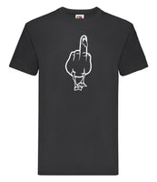 DTF007 Funny T-Shirt Rude Seagull Design Regular Fit 100% Cotton Tee