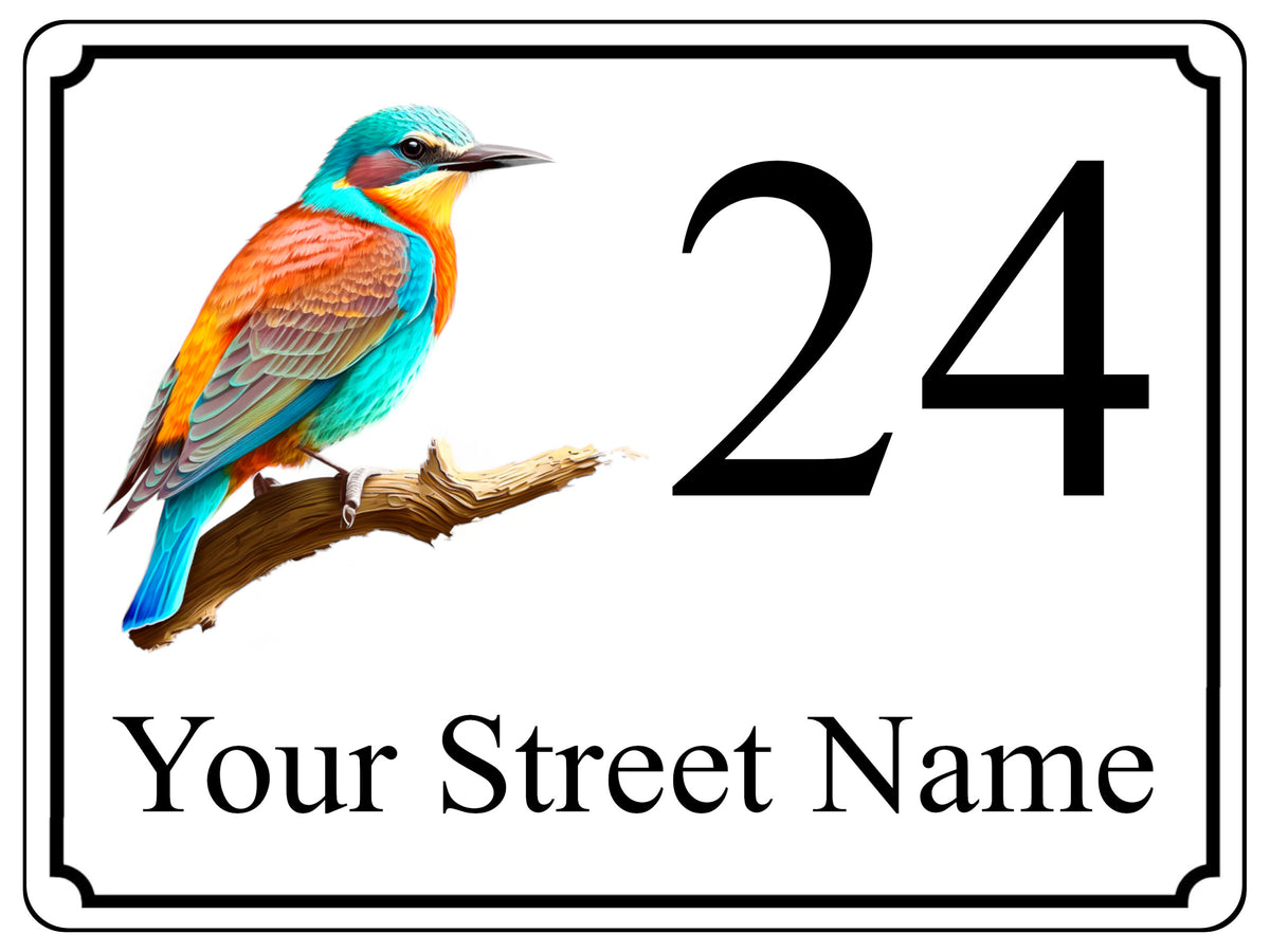 2303 Custom Personalised Address House Door Gate Metal Aluminium Sign Plaque
