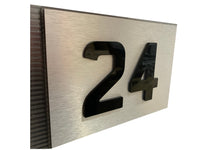 4D1 Custom Personalised Door House Post Box Number Aluminium Metal Plaque Sign