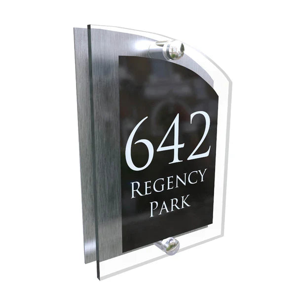 Arched home signs A5
