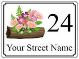 2342 Custom Personalised Address Metal Aluminium Sign Plaque Door Gate House