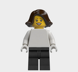 L001 Custom Personalised Lego Minifigures Name, Text