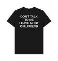 Black Printed T-shirt Back