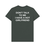 Dark Grey Printed T-shirt Back