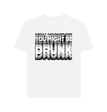 White Printed T-shirt Back