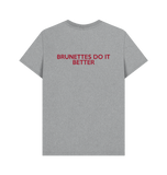 Athletic Grey Printed T-shirt Back