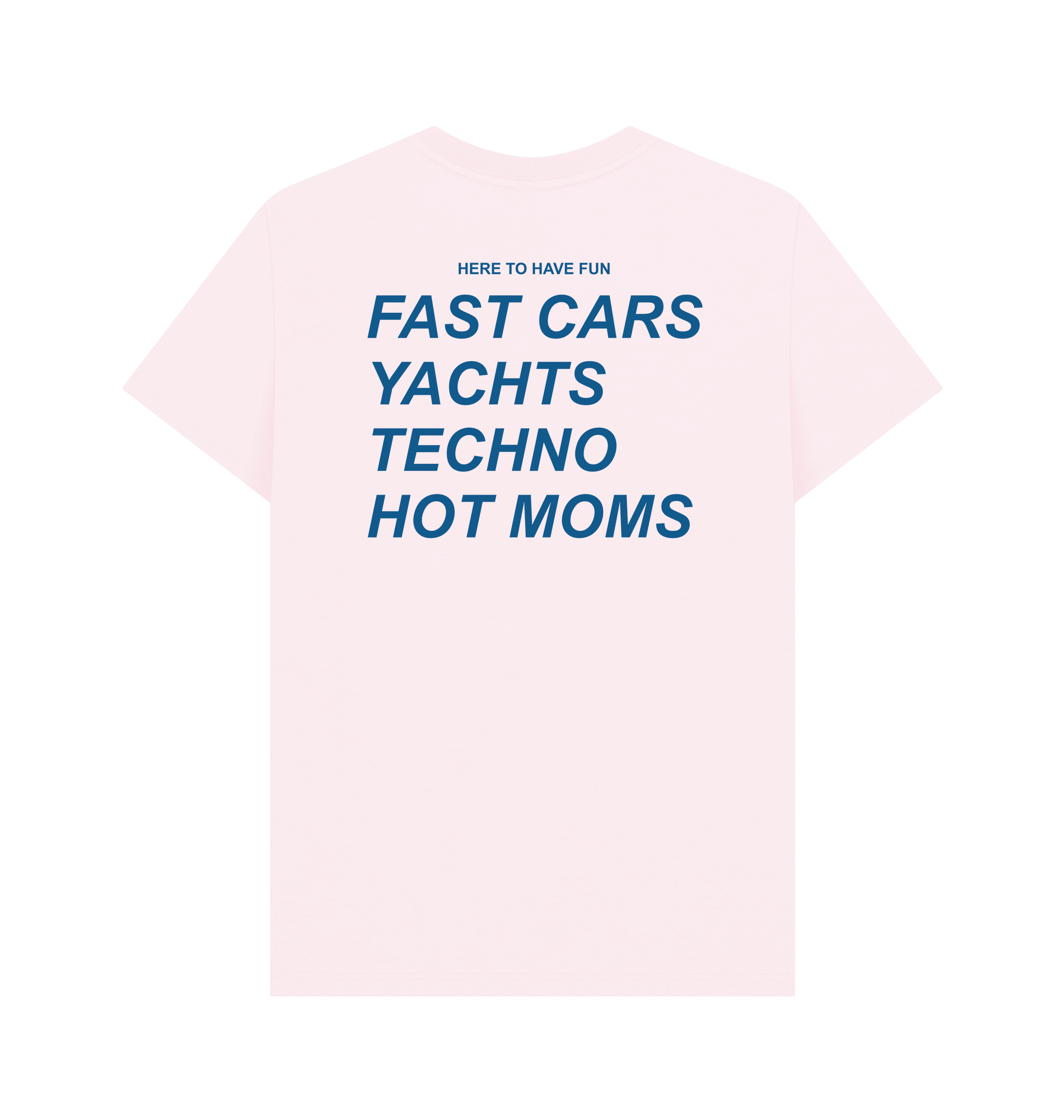 Pink Printed T-shirt Back