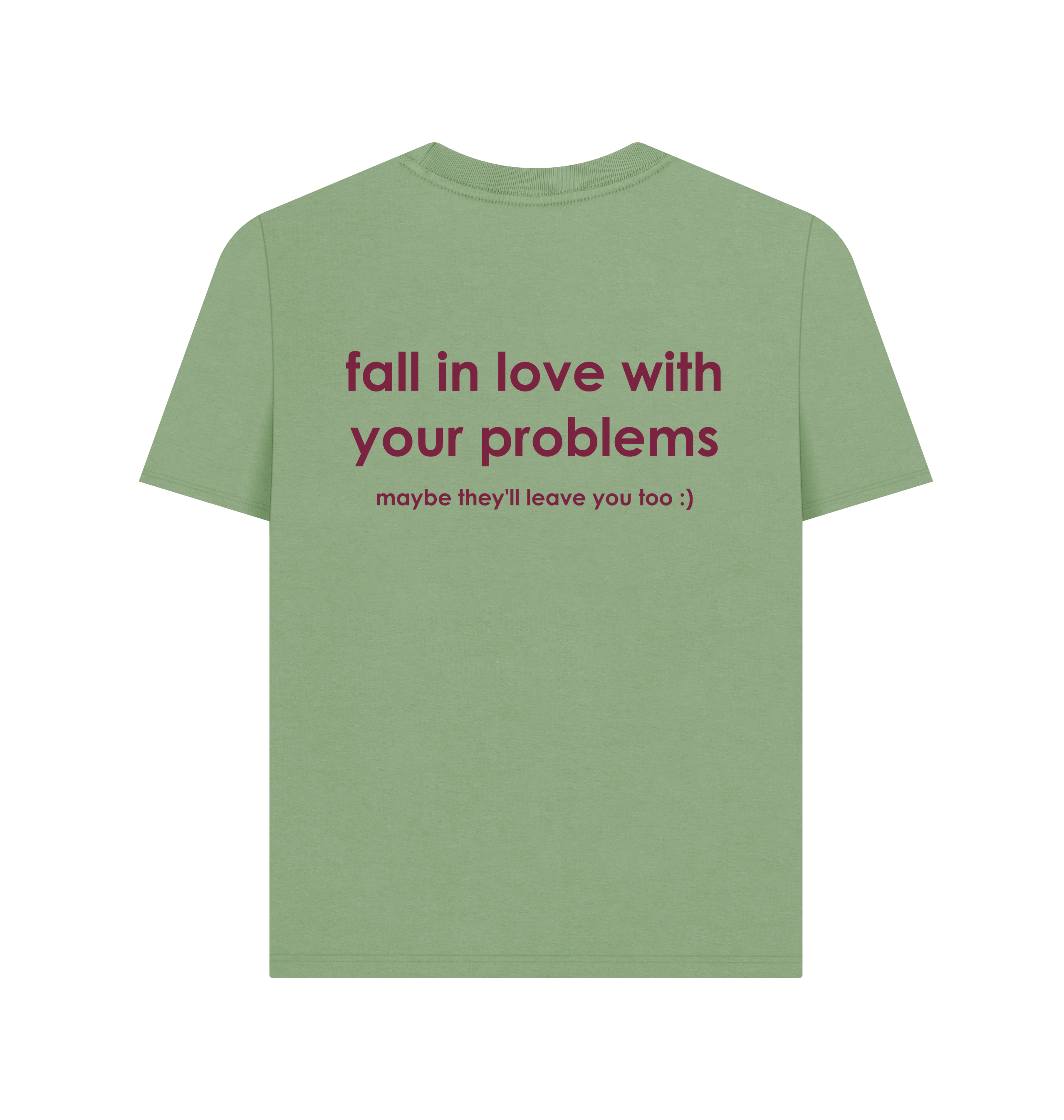 Sage Printed T-shirt Back