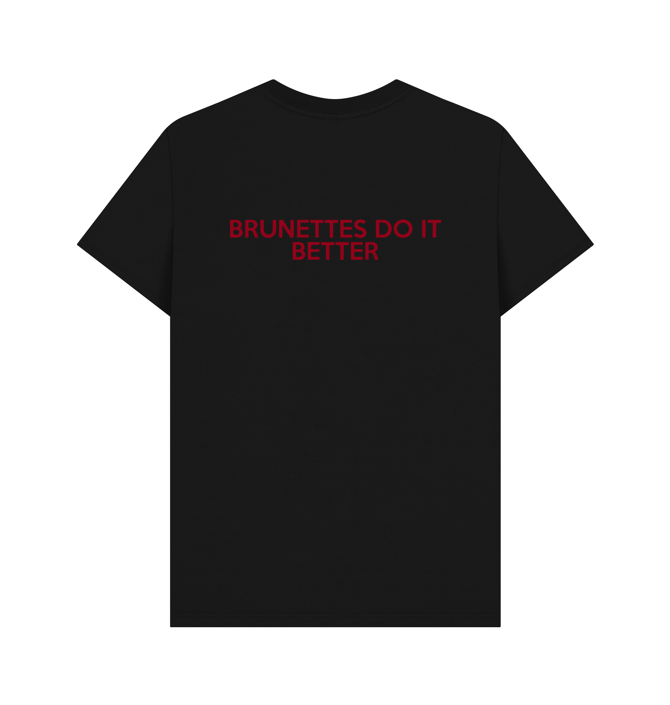 Black Printed T-shirt Back