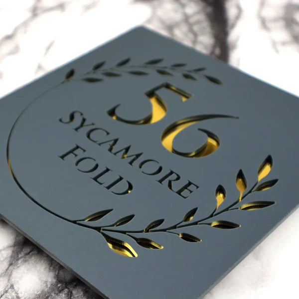 Decorative S1 home signs A5