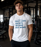 012 Here To Have Fun FAST CARS Funny T-shirt Tee Front Printing