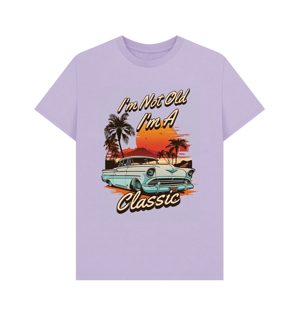 Lilac Printed T-shirt Front