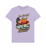 Lilac Printed T-shirt Front