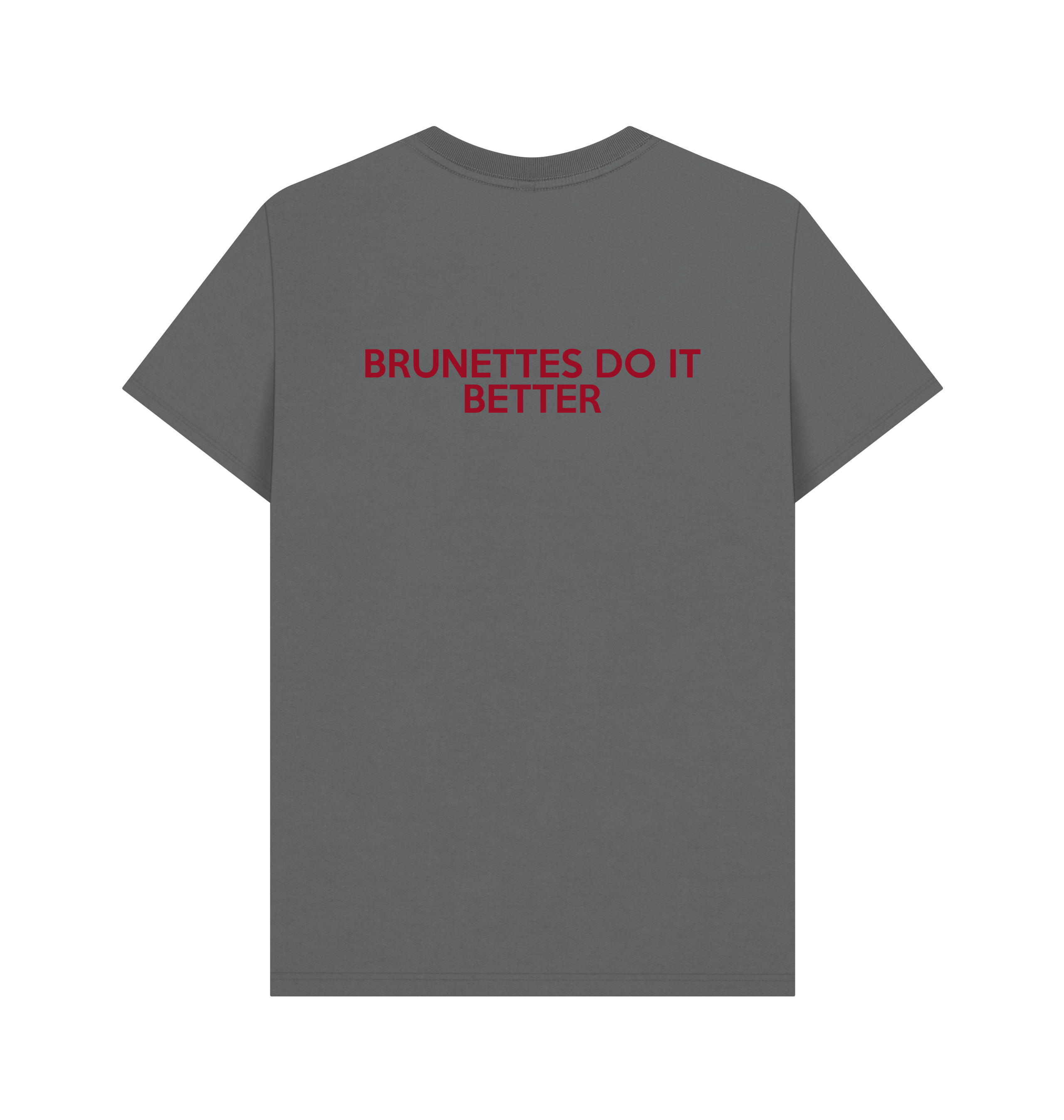 Slate Grey Printed T-shirt Back
