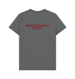 Slate Grey Printed T-shirt Back