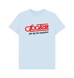 Sky Blue Printed T-shirt Front